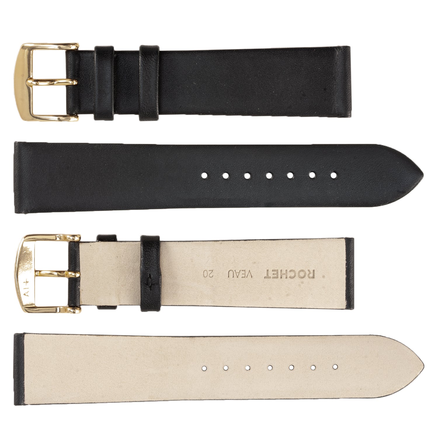 ZRC No. 603 Smooth Calfskin Fine Leather Straps (8mm~22mm)