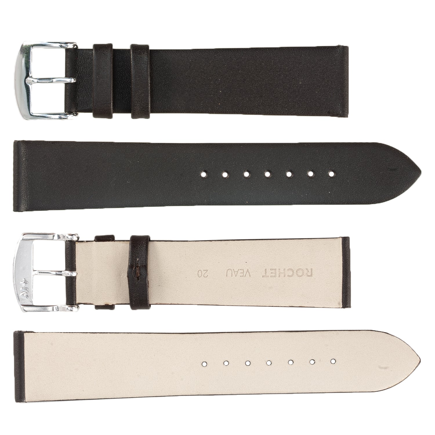 ZRC No. 603 Smooth Calfskin Fine Leather Straps (8mm~22mm)