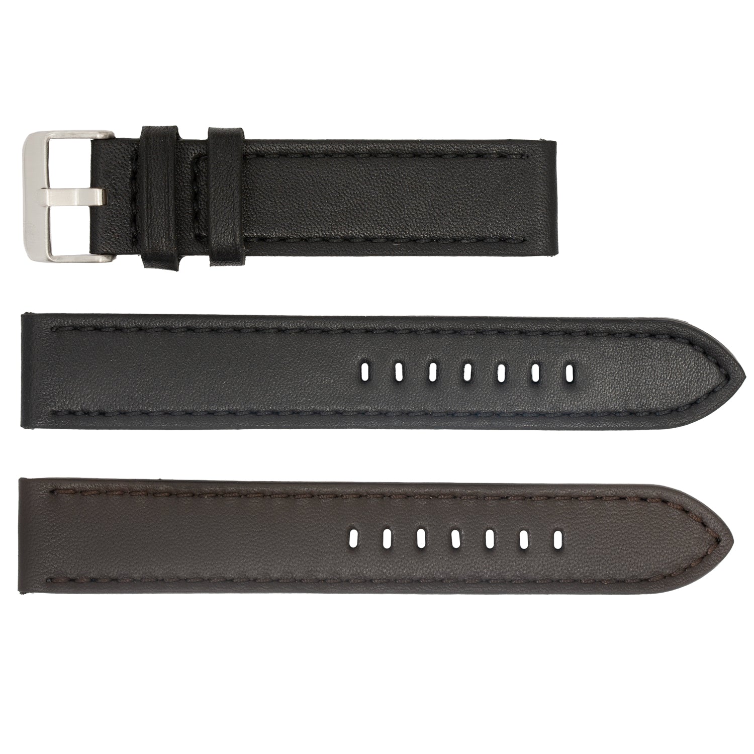 ZRC No. 654 Lamb Thick Fine Leather Straps (20mm~26mm)