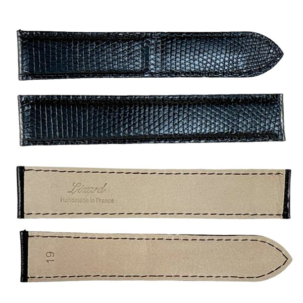 ROCHET ZRC No. 726 Genuine Lizard Deployment Leather Straps (19mm x 18mm)