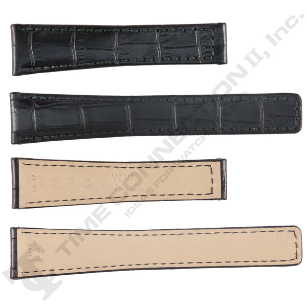 ZRC No. 759 Alligator Grain to fit Tag Heuer Deployment Buckle (20x16mm) Leather Straps