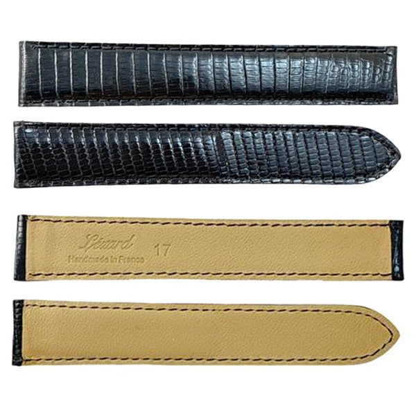 ROCHET ZRC No. 766 Genuine Lizard Deployment Leather Straps (17mm)
