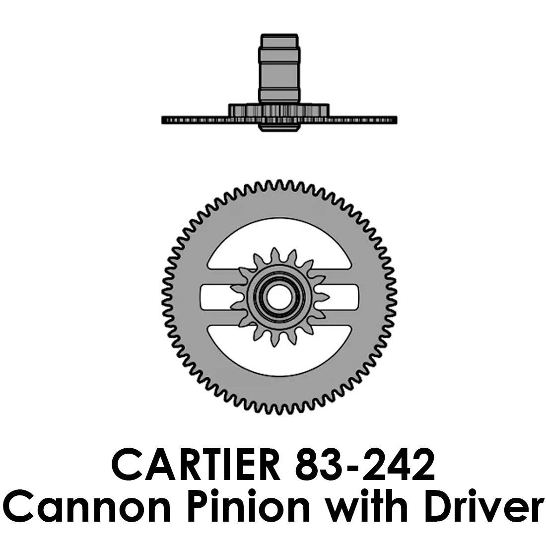 Watch Repair Internal Parts for Cartier 83