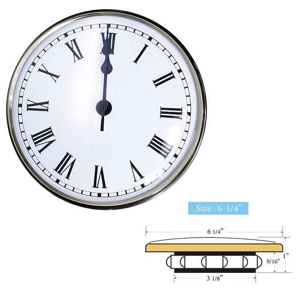 Table Clock Inserts Clock Inserts Clock Movements – Time Connection II, Inc