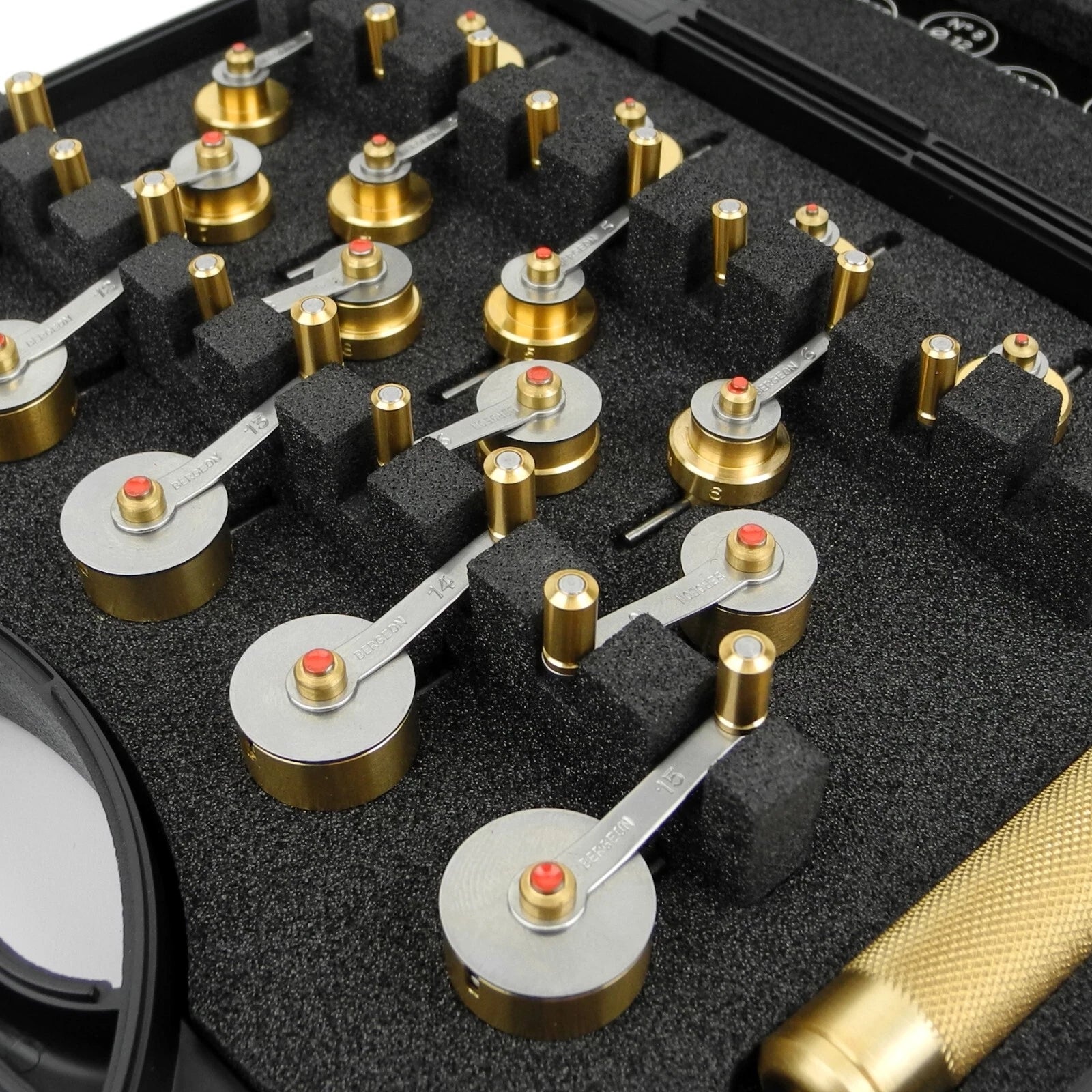 Bergeon 2795 Assortment of 17 Mainspring Winders
