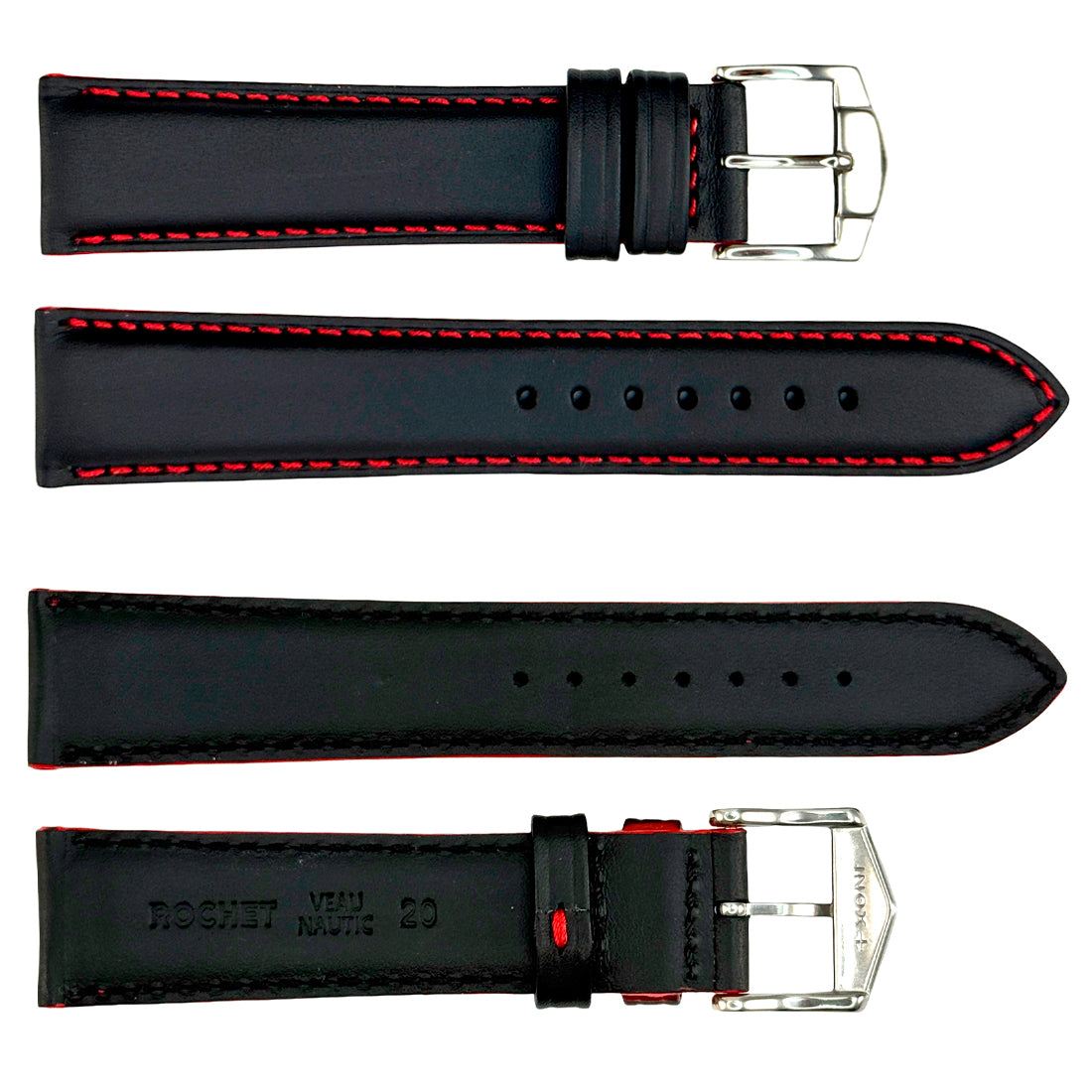 ROCHET ZRC No. 723 Calfskin Fine Water Resistant Leather Straps (18mm~30mm)