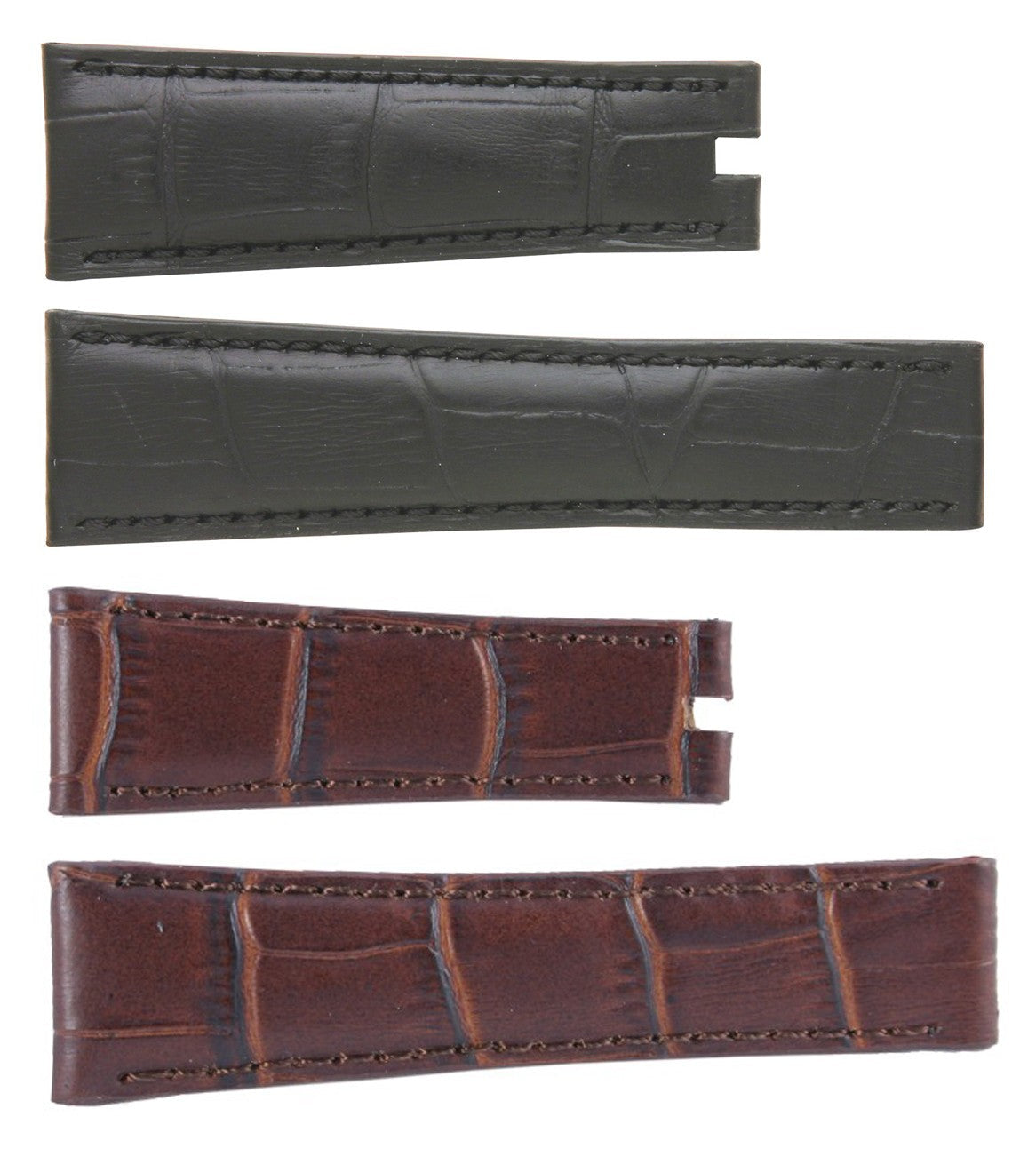 Datejust Style Replacement Leather Strap