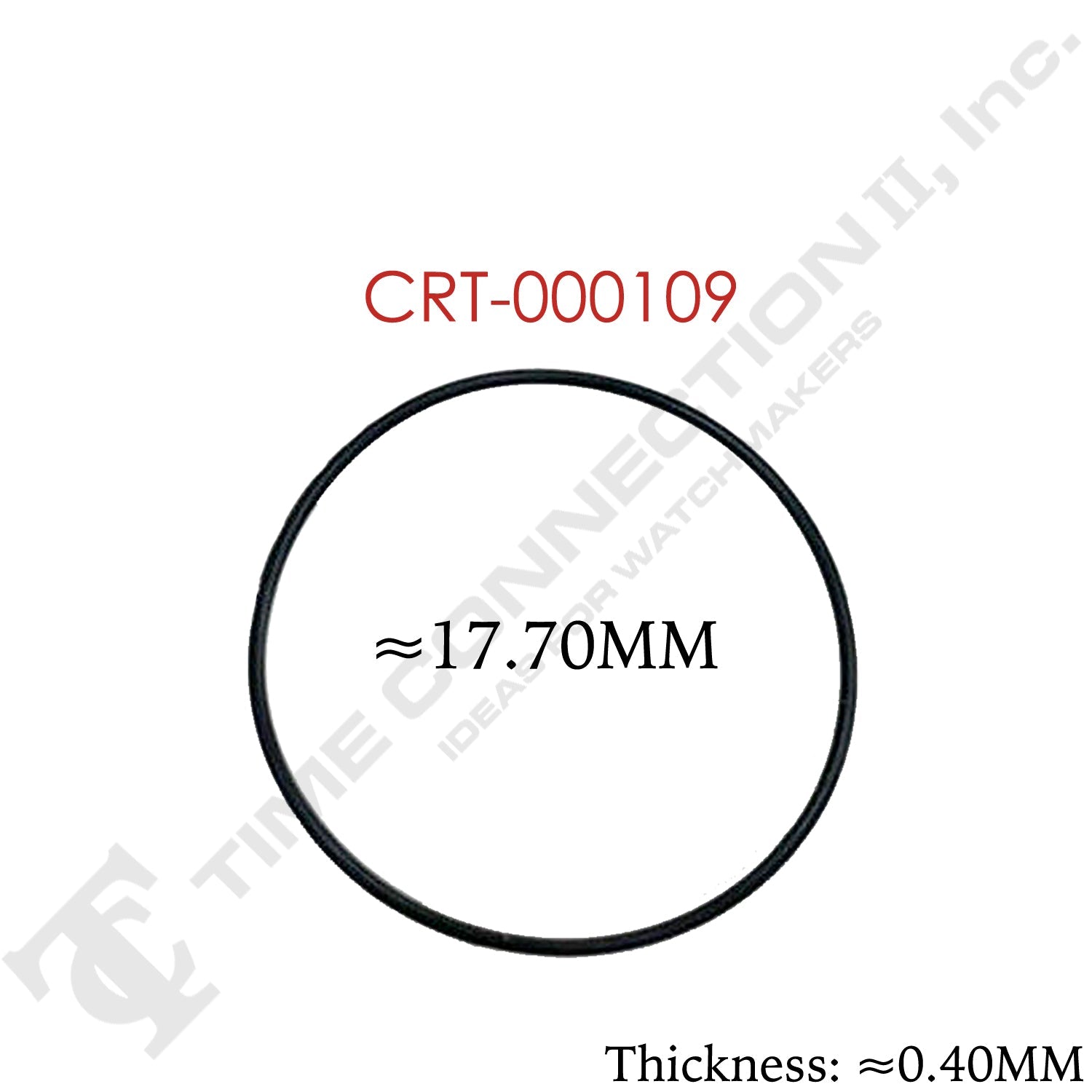 Original Cartier Round Case Back / Crystal Gaskets for Cartier Watches