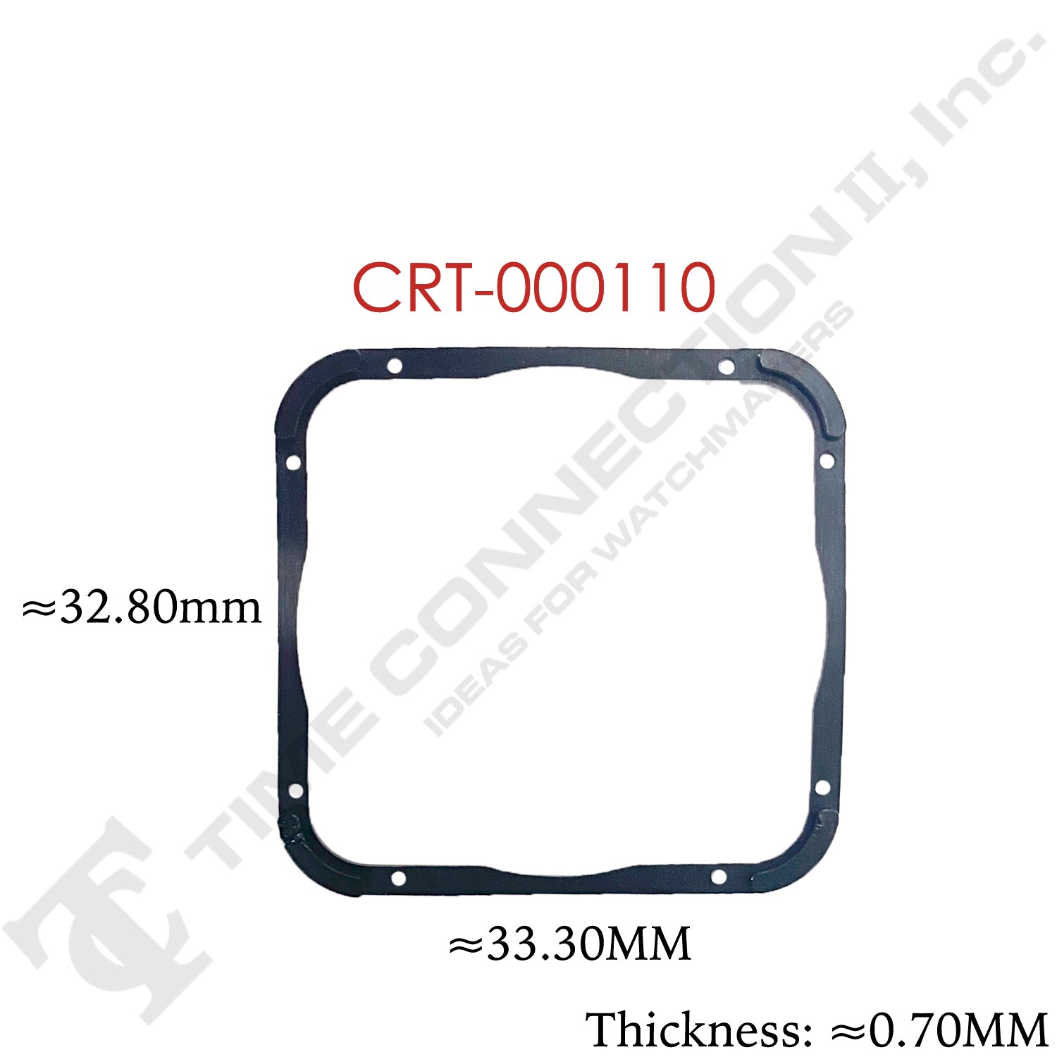 Original Cartier Unique Case Back / Crystal Gaskets for Cartier Watches