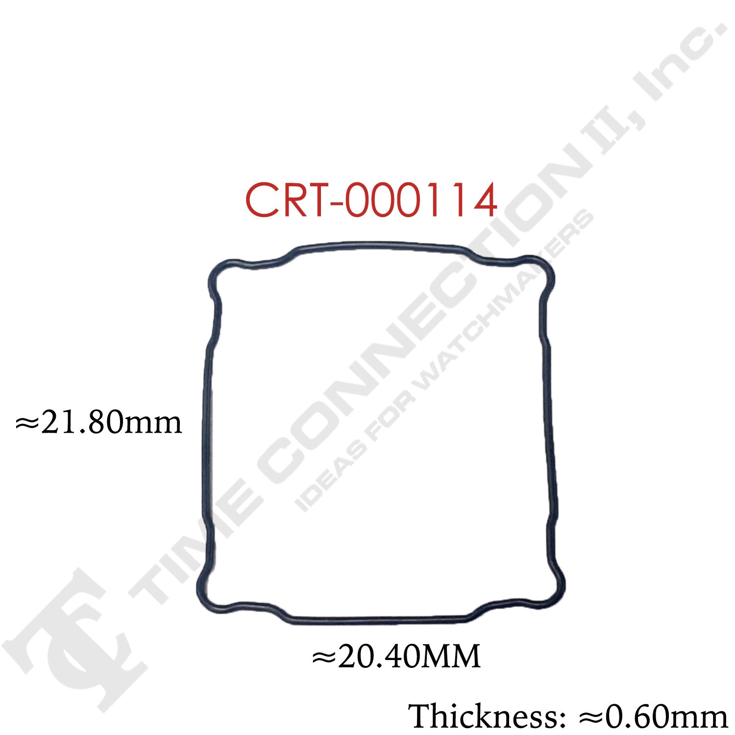 Original Cartier Unique Case Back / Crystal Gaskets for Cartier Watches