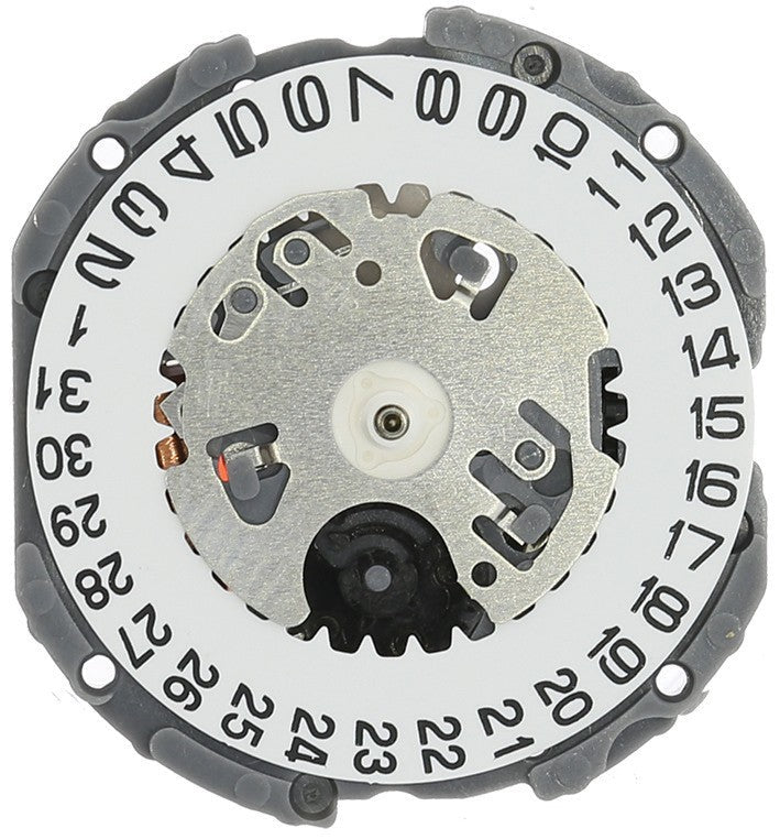 Hattori VJ12 Date 3 Japan Quartz Movement (Various Heights)
