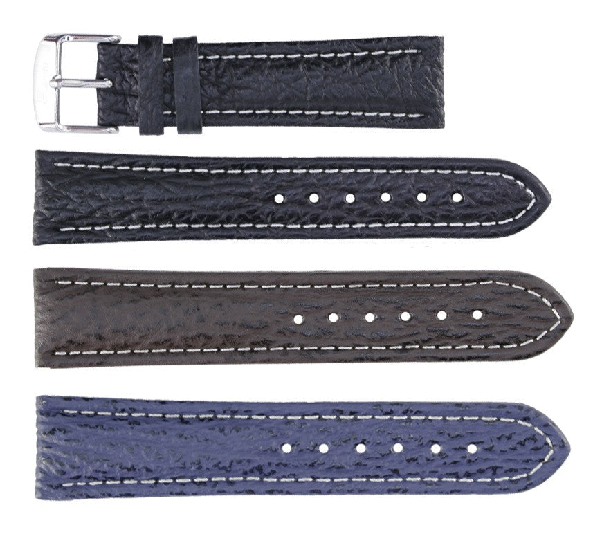 Banda No. 665 Genuine Shark Fine Leather Straps (18mm~24mm)