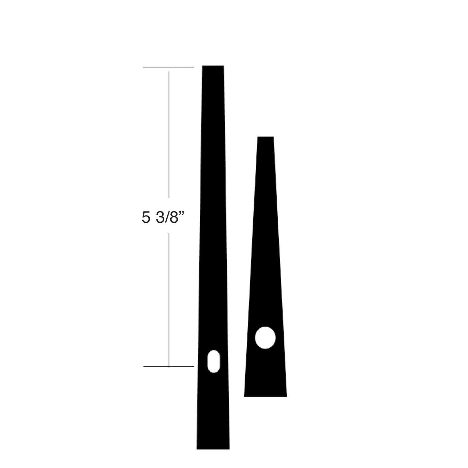 USA Made Hour & Minute Hands (Length 5 3/8")