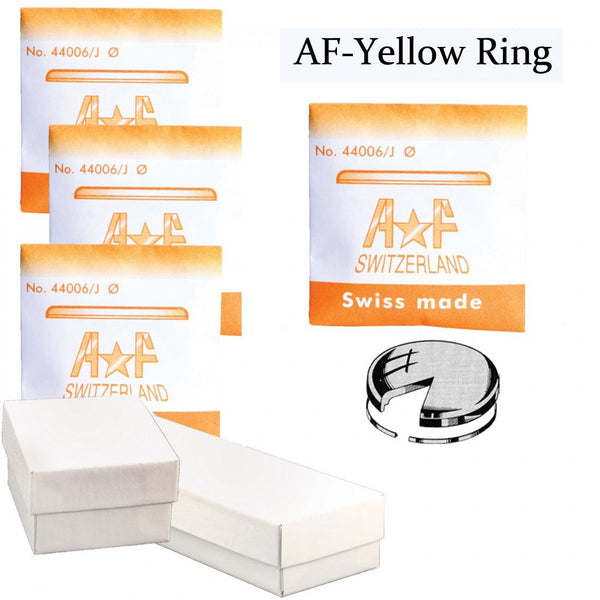 AF-ET Yellow Tension Ring Crystals Assortment (18.0~33.0mm by 0.5mm Increments) Total 31 PCs
