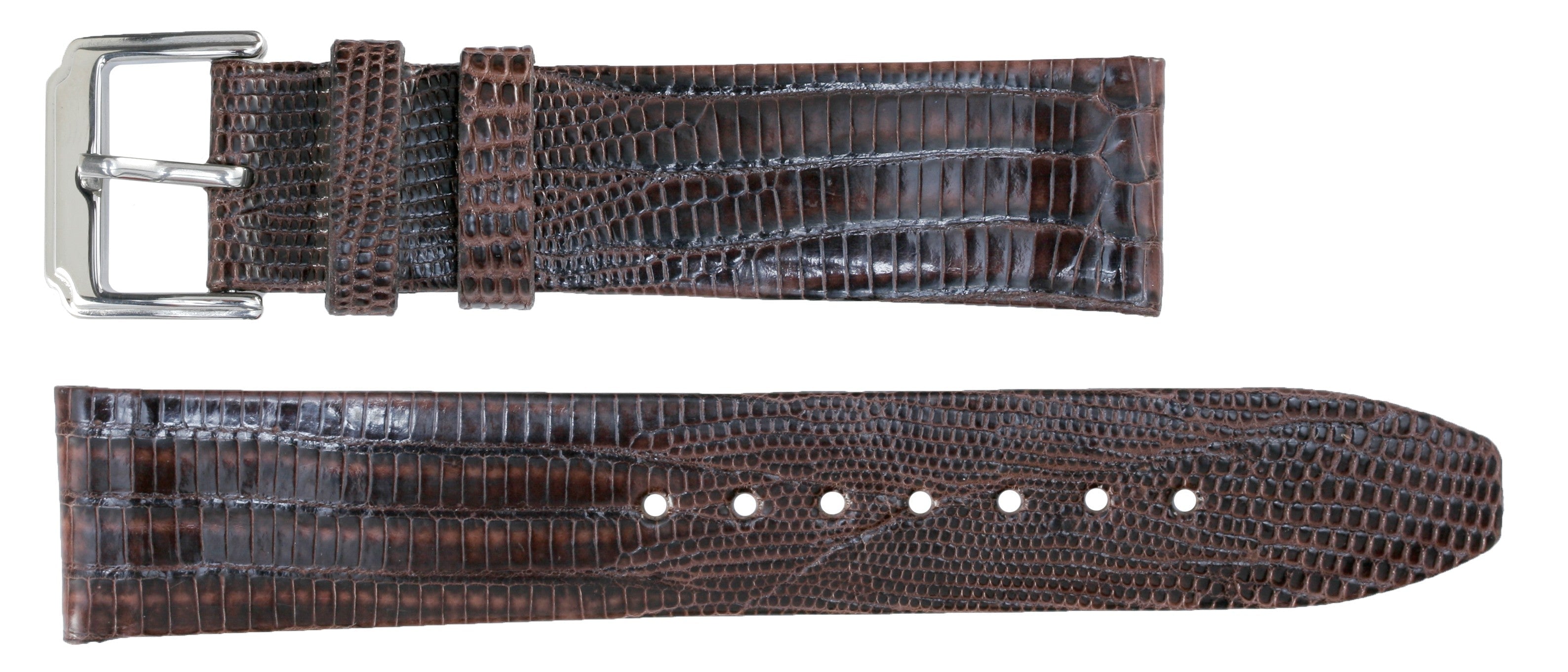 Banda No. 651 Genuine Teju Lizard Fine Leather Straps (12mm~22mm)