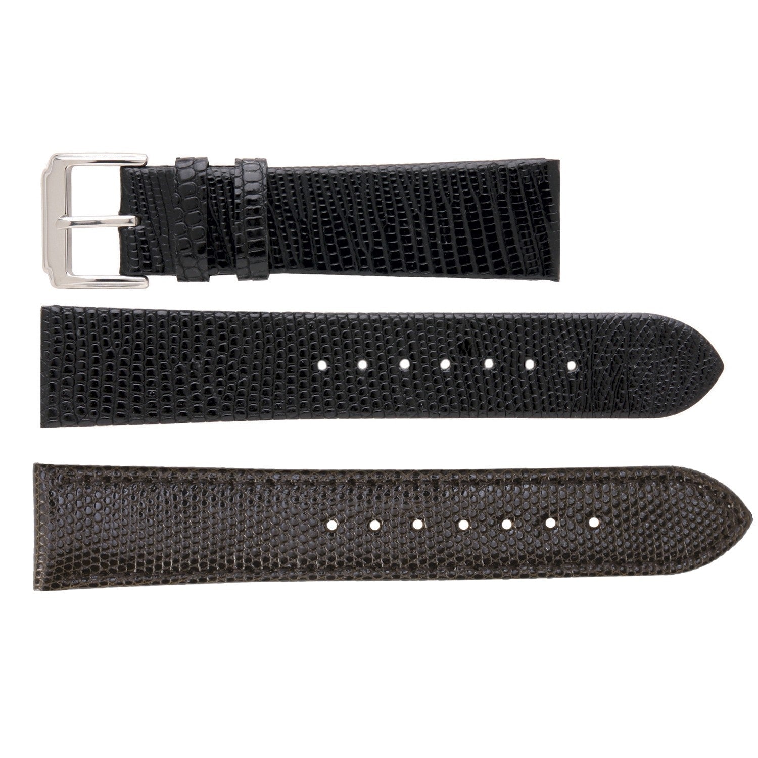 Banda No. 641 Genuine Lizard Fine Leather Straps (10mm~22mm)