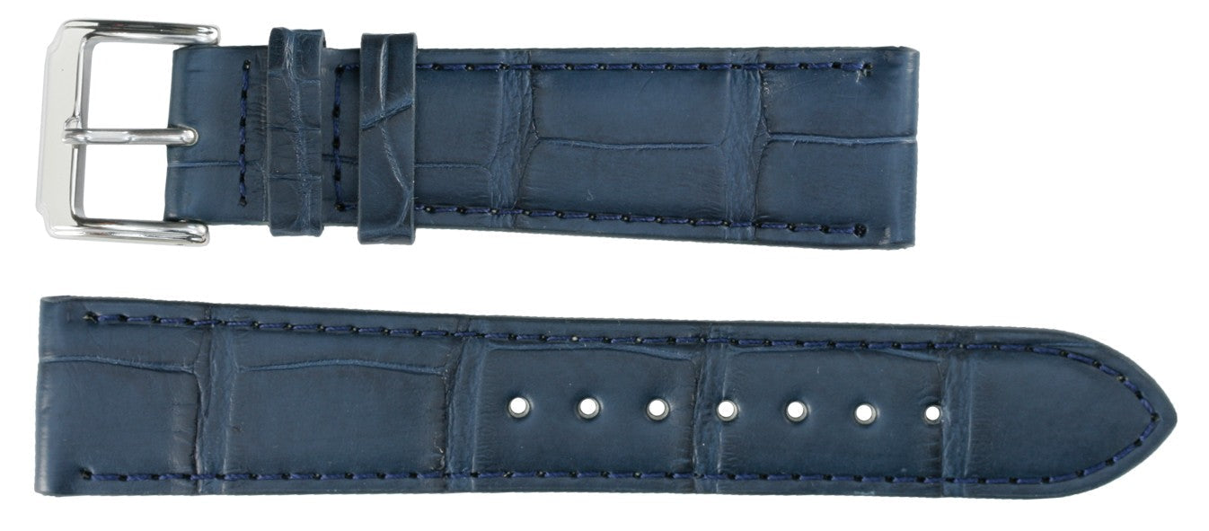Banda No. 613 Genuine Alligator Fine Leather Straps (12mm~24mm)