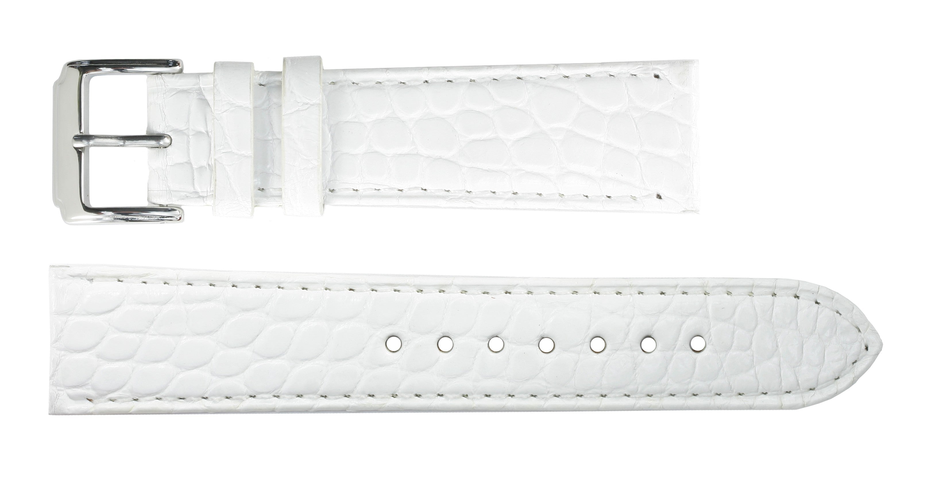 Banda No. 620 Genuine Crocodile Fine Leather Straps (12mm~24mm)