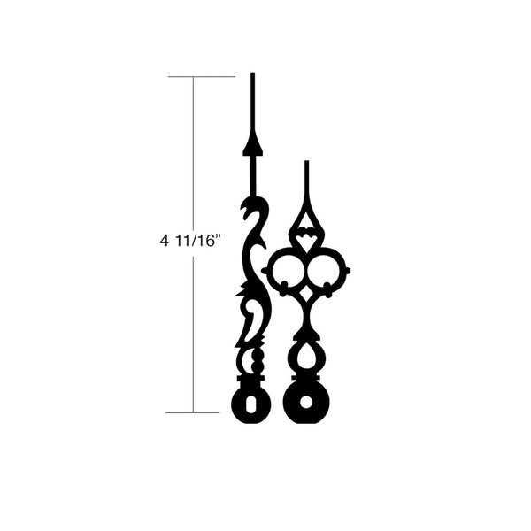 USA Made Hour & Minute Hands (Length 4 11/16")