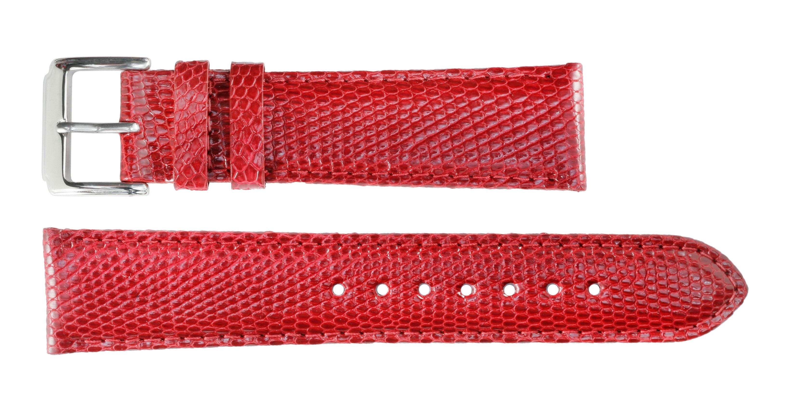 Banda No. 643 Genuine Lizard Fine Leather Straps (10mm~24mm)
