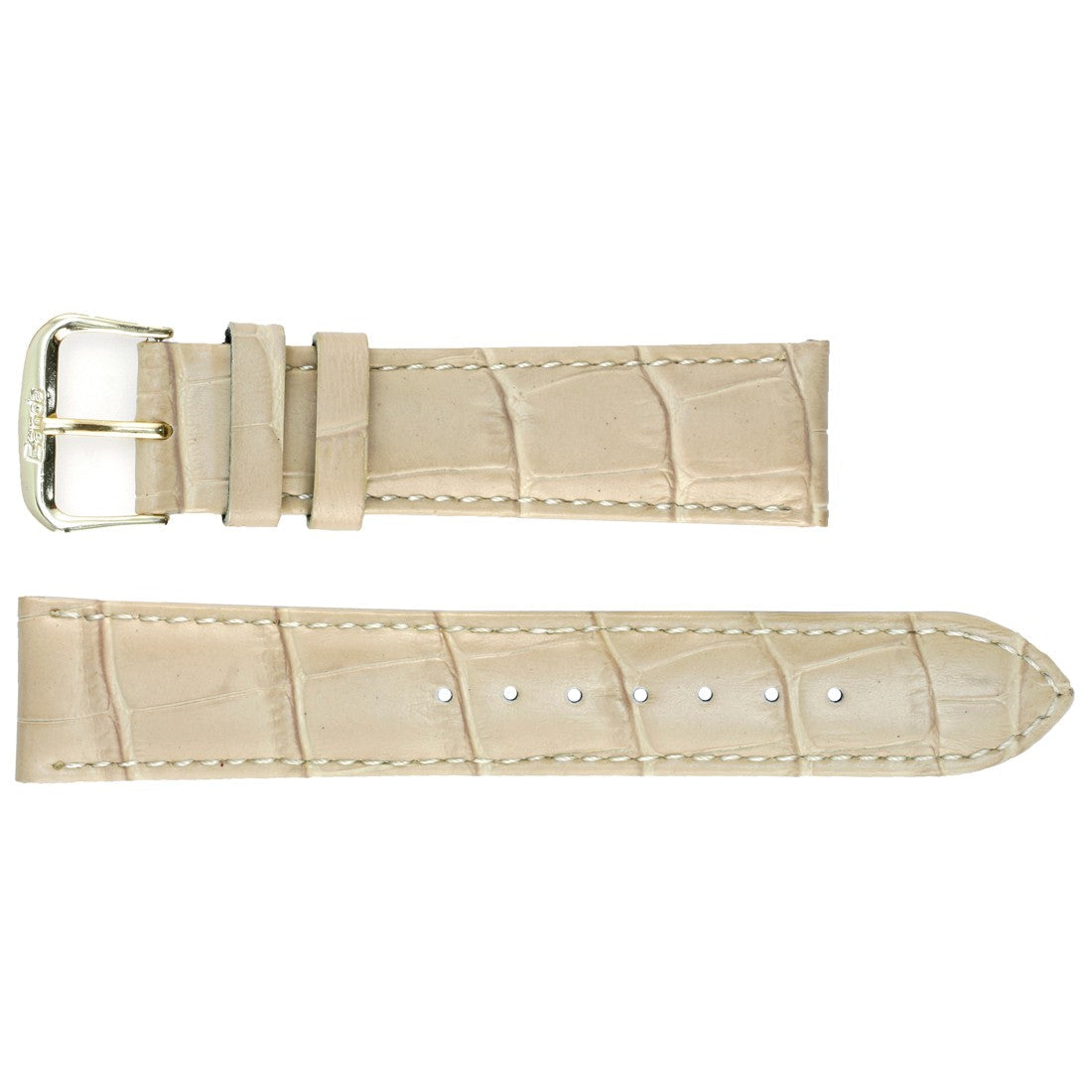 Banda No. 103 Alligator Grain Fine Leather Straps (18mm - 24mm)