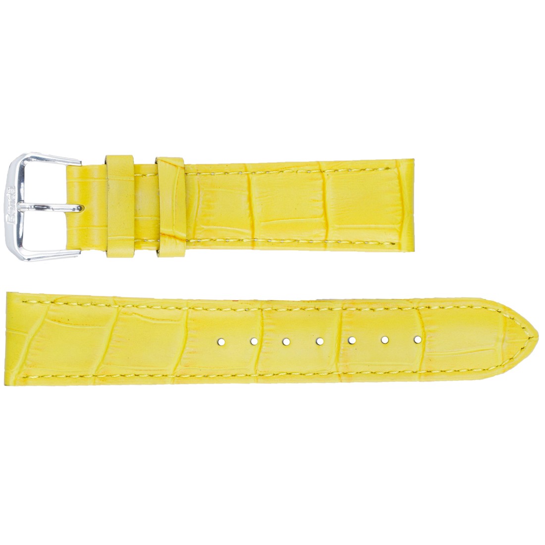 Banda No. 103 Alligator Grain Fine Leather Straps (18mm - 24mm)