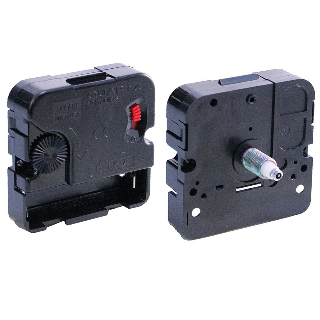 USA Made Mini Quartz Clock Movements