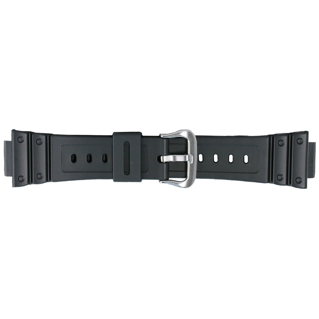 Cinturino Originale Casio In Gomma Nero 16/26 Mm – Modello 10512401, Made In Japan