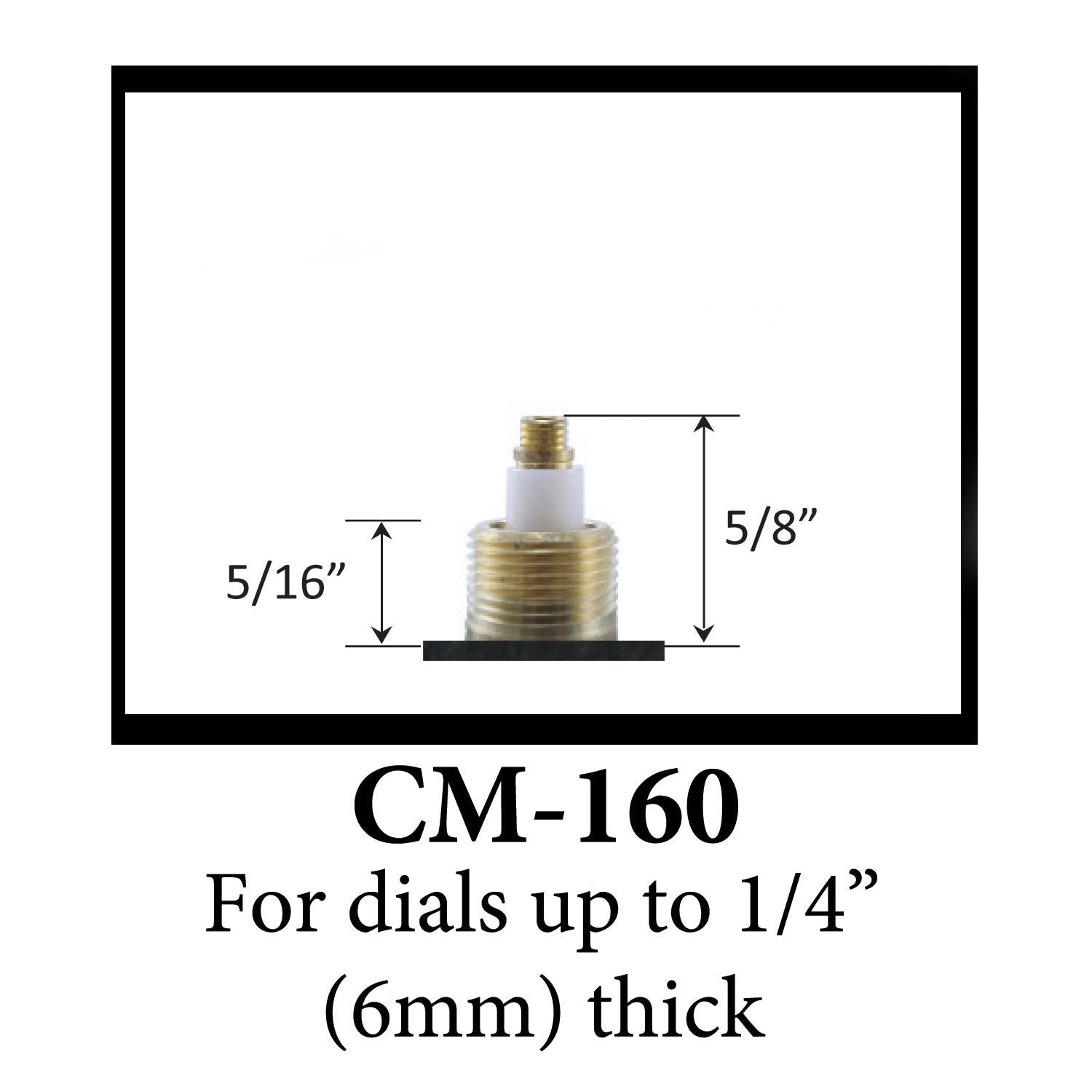 USA Made Standard C-Battery Size Clock Movements