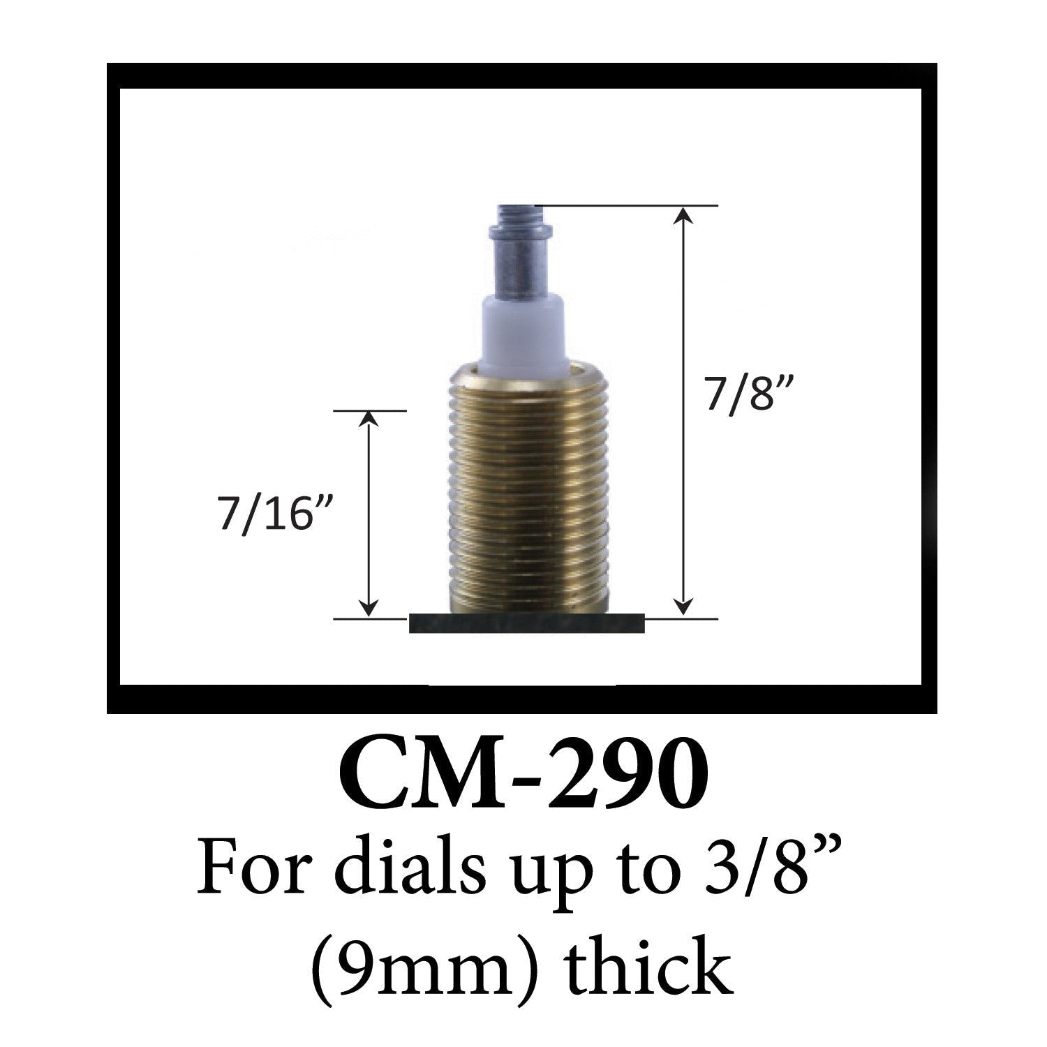 American made high torque movement - “C” cell