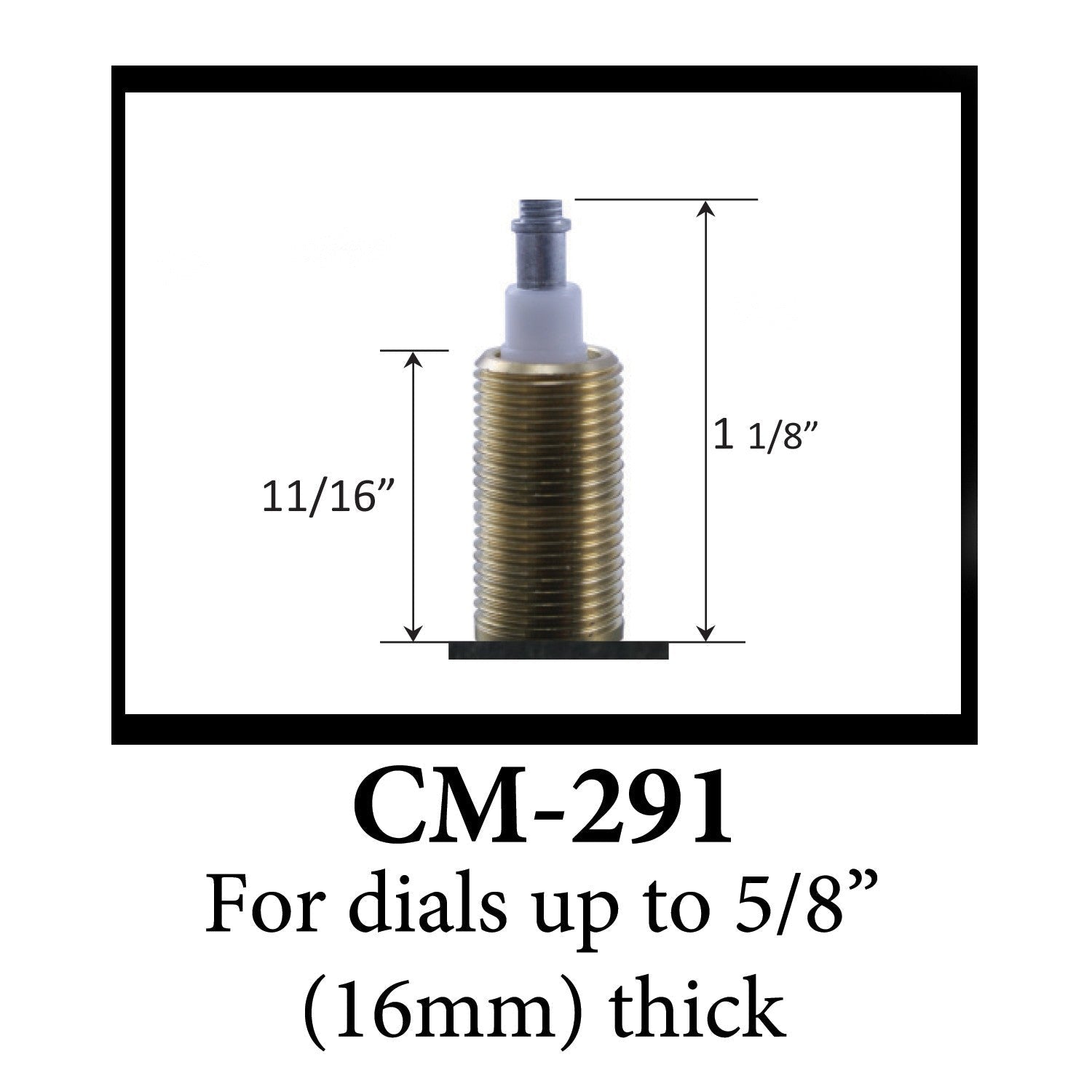 American made high torque movement - “C” cell