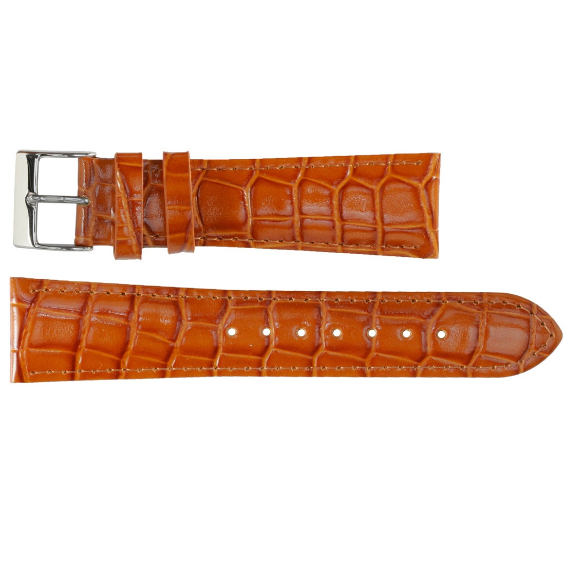 Banda No. 114 Baby Alligator Grain Fine Leather Straps (18mm~24mm)