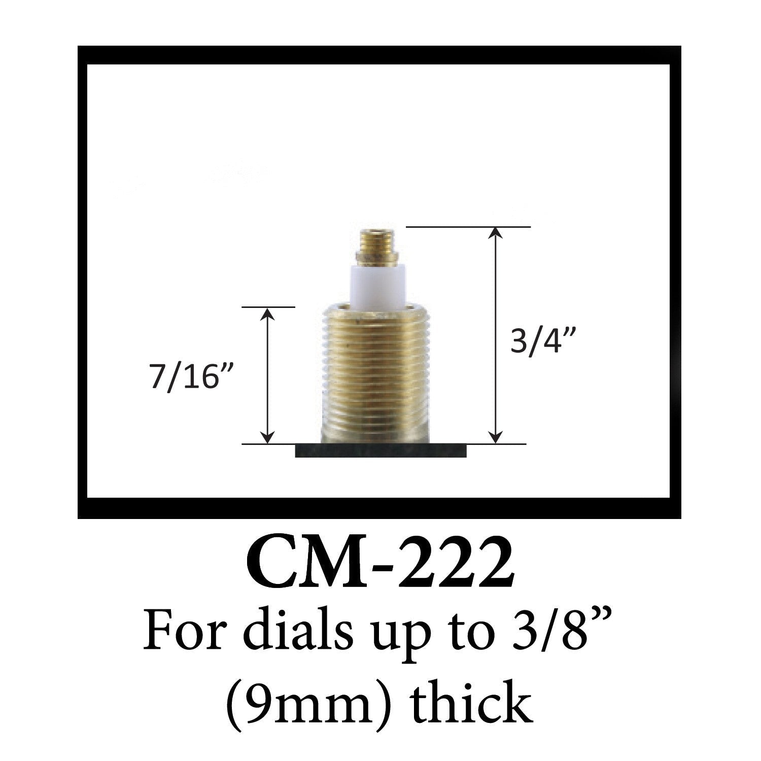 USA Made Standard C-Battery Size Pendulum Movement
