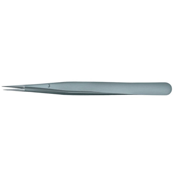 Horotec MSA 12.302 Watchmaker's Tweezers, 4 3/4” (120 mm) Style 3