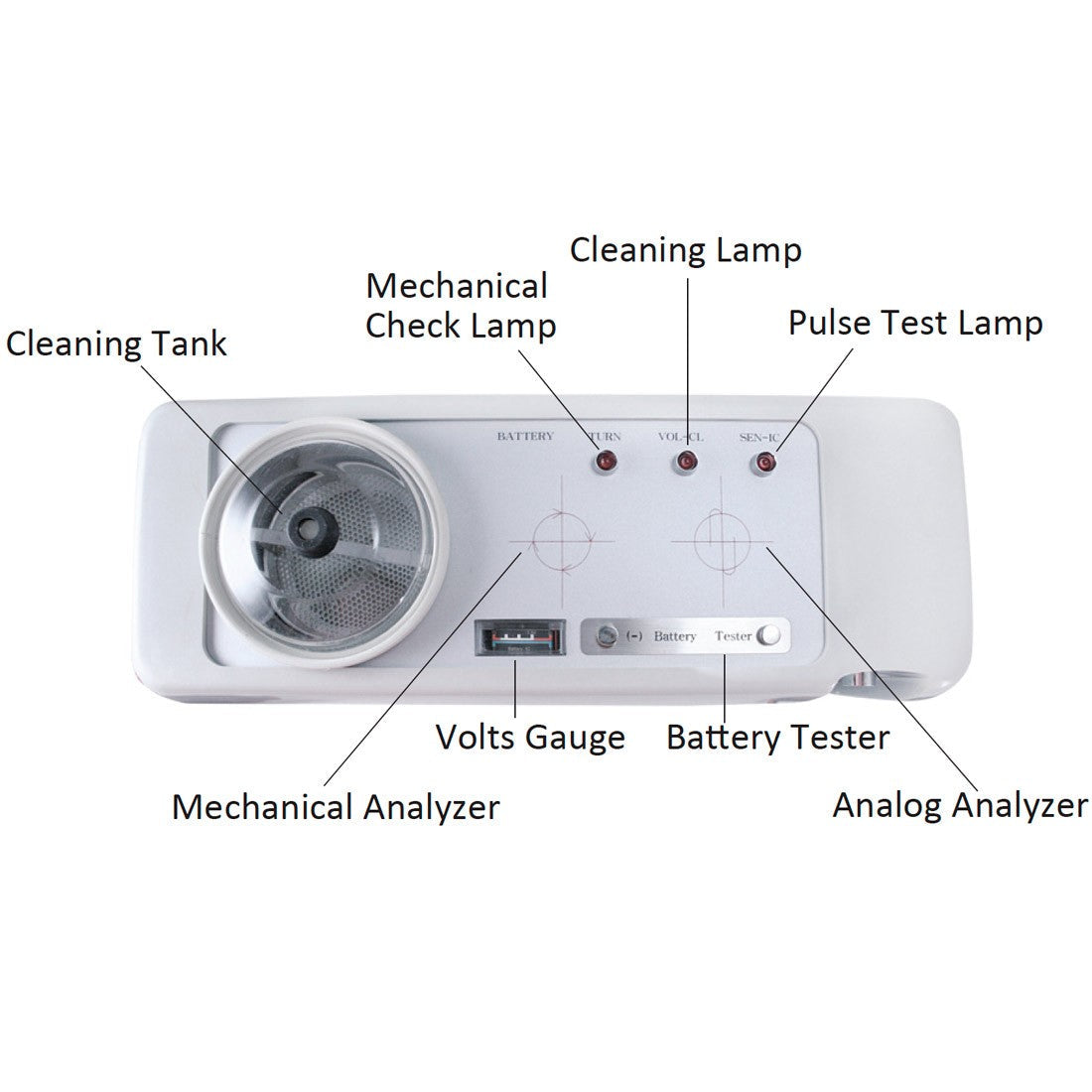 TS-310, Movement Cleaning Machine and Quartz Watch Analyzer