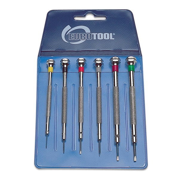 SD-985, Set of 6 EuroTool Screwdrivers with Pouch