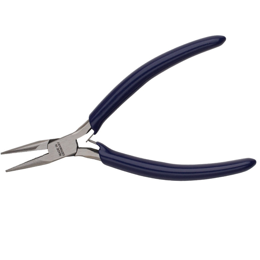 PL-102, Precision 4 1/2" Extra-Duty German Box-Joint Pliers, Chain Nose, Serrated (115mm)