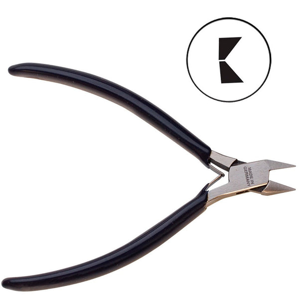 PL-130, Precision 4 1/2" Extra-Duty German Box-Joint Pliers, Side Cutter, Semi-Flush (115mm)