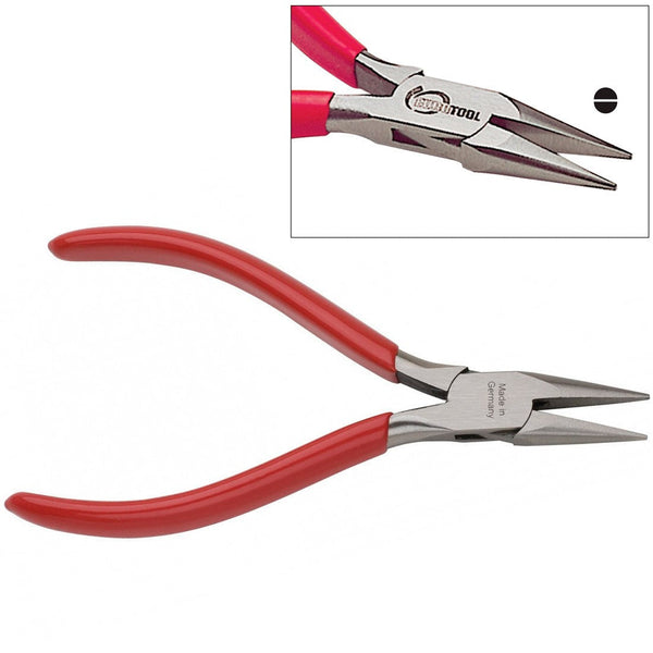 PL-201, Precision 5" Extra-Duty German Box-Joint Pliers, Flat Nose Plier 5" (125mm)