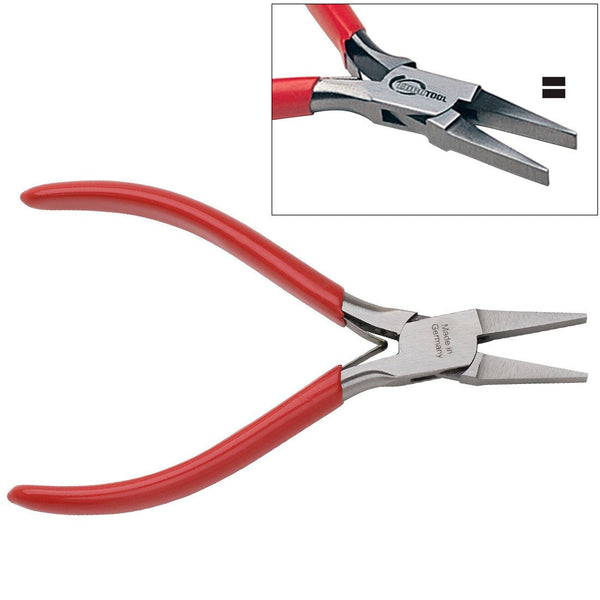 PL-210, Precision 5" Extra-Duty German Box-Joint Pliers, Flat Nose 5" (125mm)