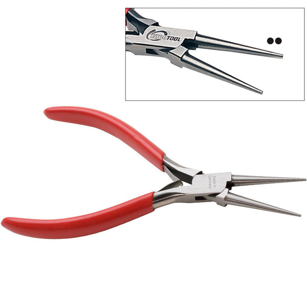 PL-244, Long Round Nose Plier 5 1/2" (140mm)