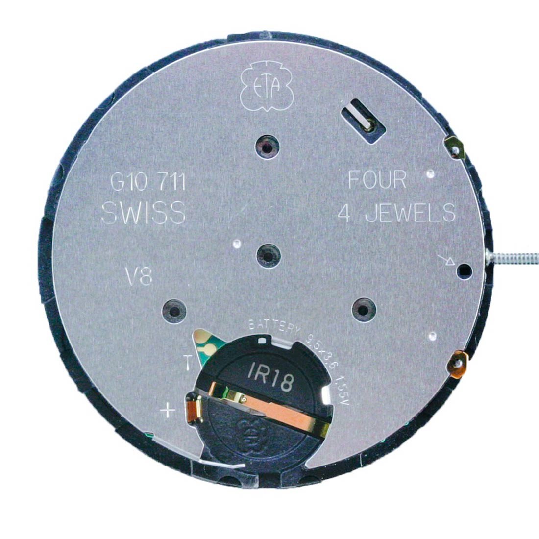 ETA G10.711-D4S Swiss Made Movement (Replaced ETA G10.71A-D4S)