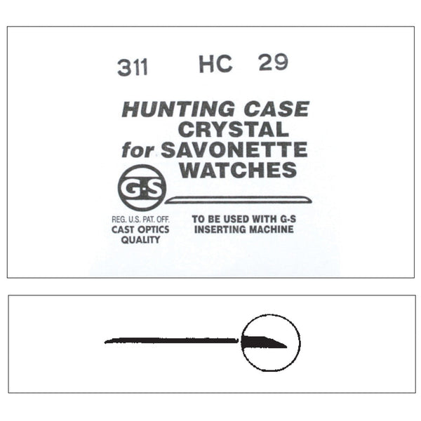 HC (G-S) Hunting Case Crystals