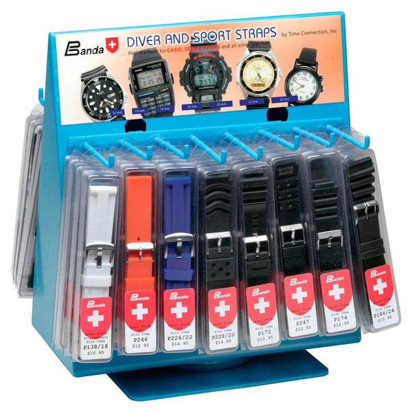 WD-900, Contains 96 Polyurethane and PVC Diver’s Straps