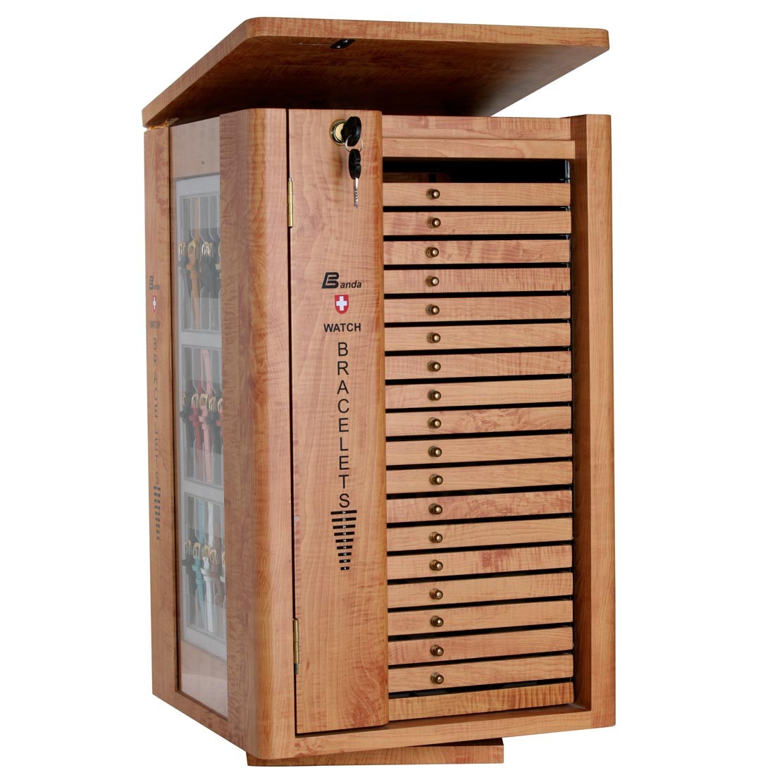 WD-800, Leather Strap Display Assortments with 425 Leather Straps ...