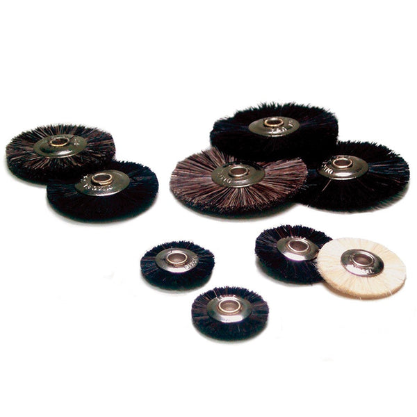 Grobet Unmounted 1/8" Arbor Hole Brushes