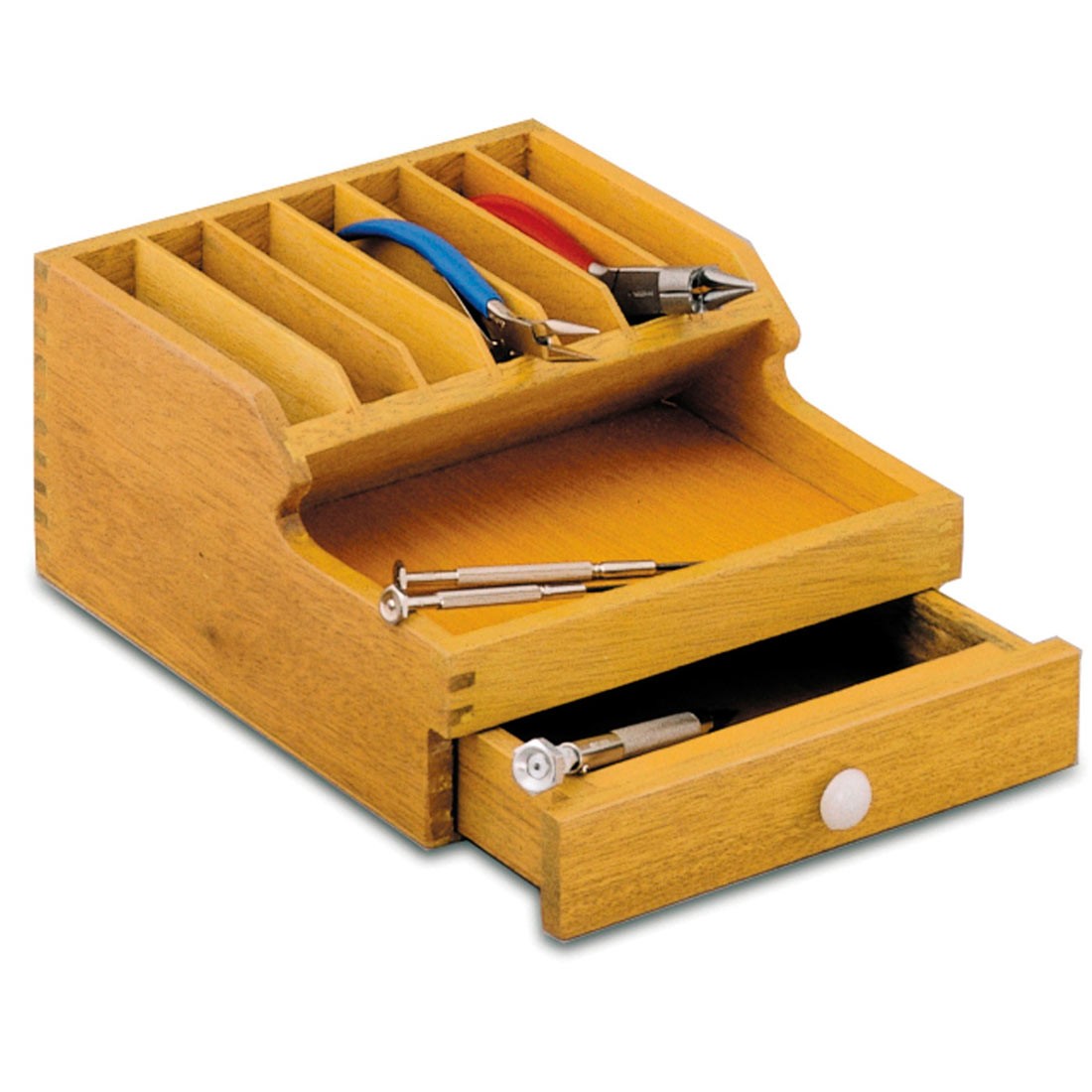 BN-325, Wooden Pliers Rack with Drawer (6