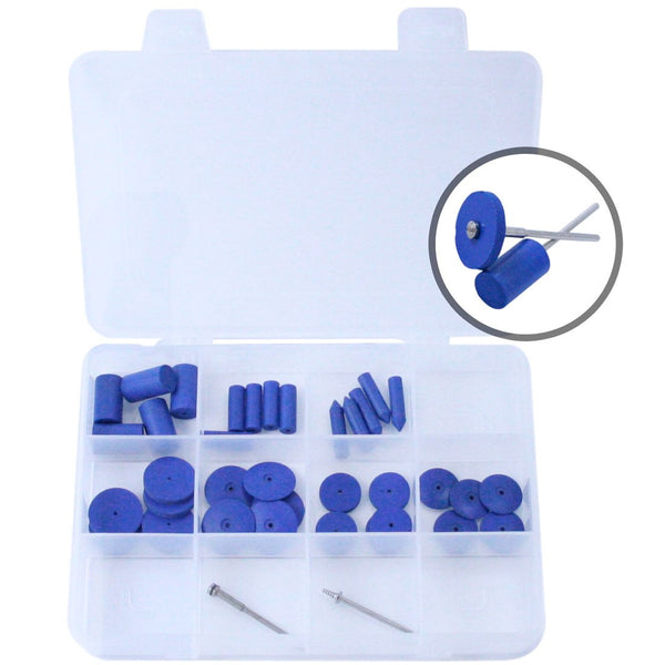 AB-905, Assorted EVE Silicone Satin Finish Polishers