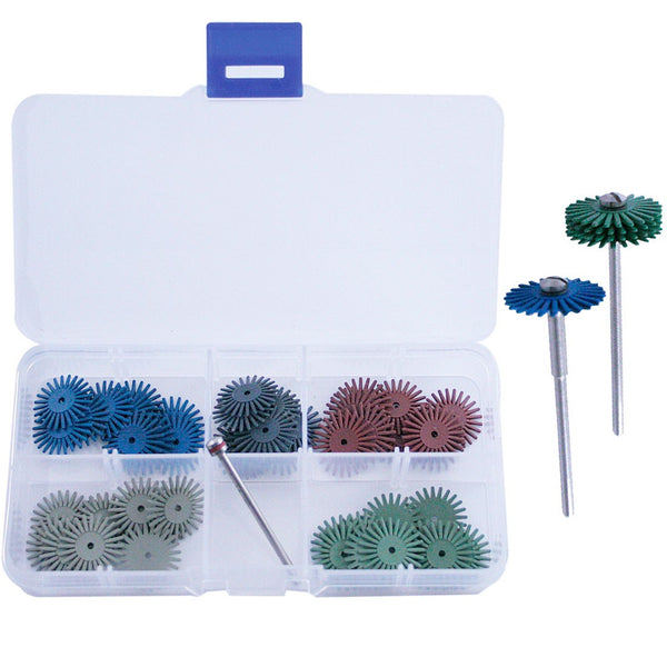 AB-925, Assorted EVE Flex Twist Bristle Brush Polishers