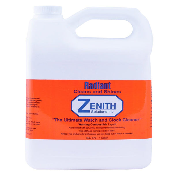 Zenith Radiant 777 Ultimate Watch and Clock Cleaning Solution 1 Gallon